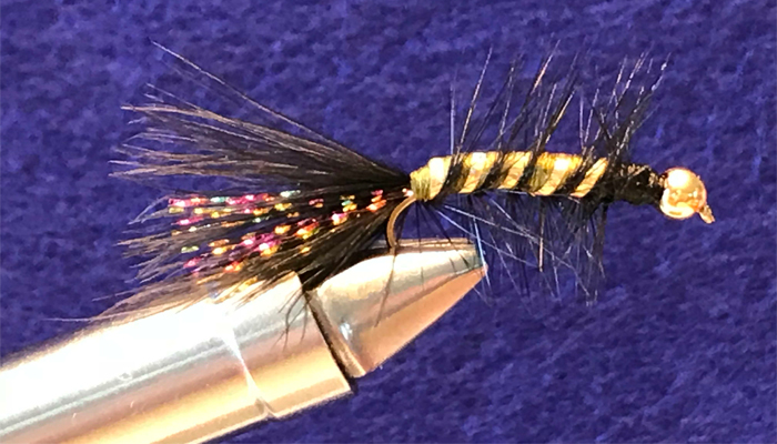 Marabou Flash #8 hand Tied by Chuck The Fly Guy