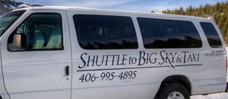 Airport Shuttles to Big Sky, MT
