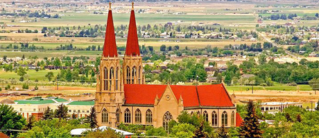 Cathedral of St. Helena in Helena, Montana