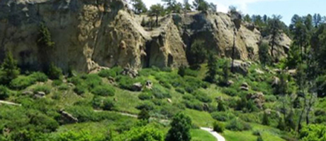 Pictograph Cave State Park in Billings, Montana