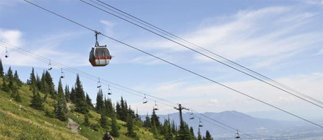 Scenic Lift Rides at Whitefish Mountain Resort in Montana