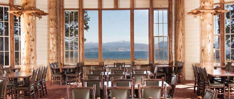 Lake Lodge Cafeteria in Yellowstone Park