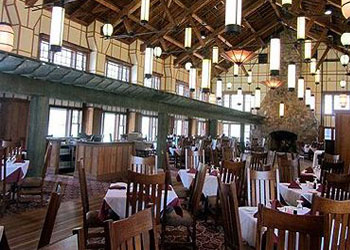 Ptarmigan Dining Room in Glacier National Park