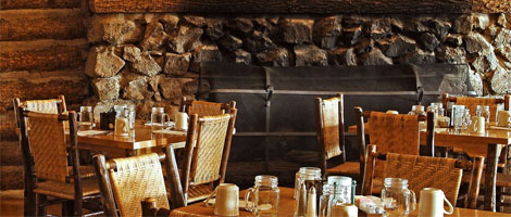 Roosevelt Dining Room in Yellowstone National Park