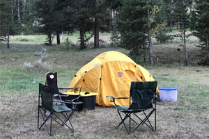 Camping in Big Sky Montana