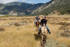 Horseback Ride Big Sky Montana
