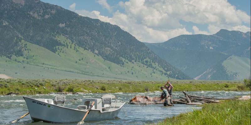 Fishing the Madison River with Montana Trout On The Fly fishing guides