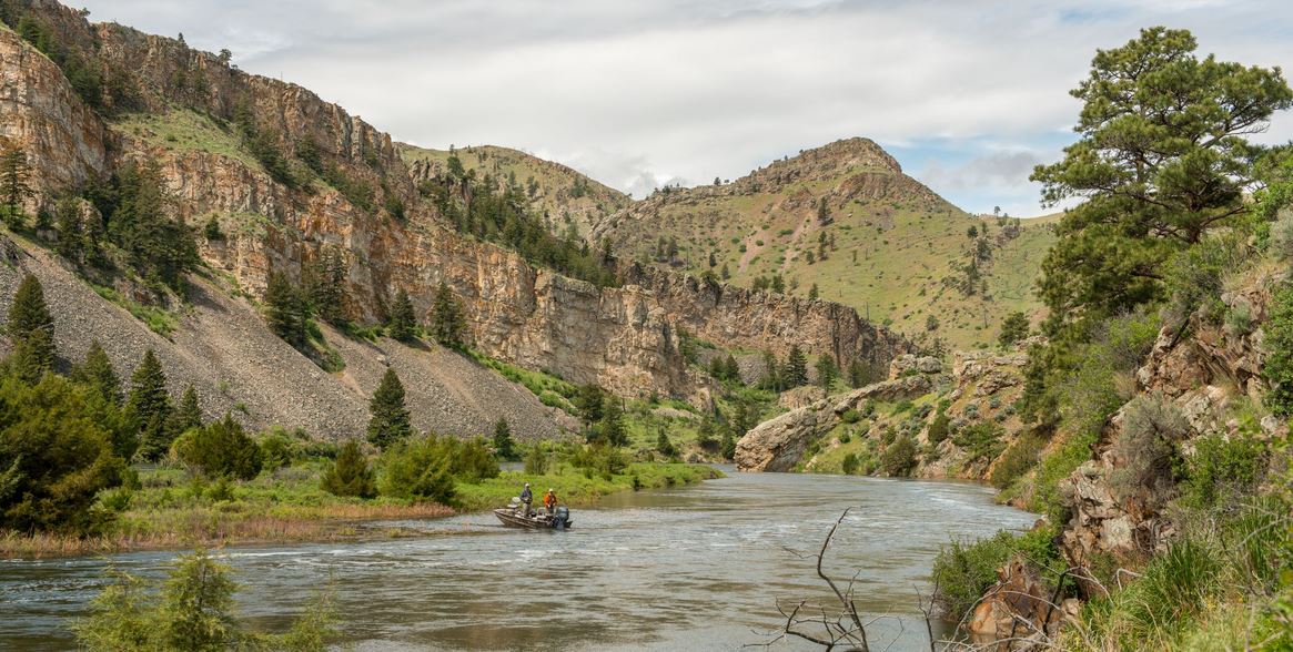 Missour River fishing with Montana Trout On The Fly Outfitters