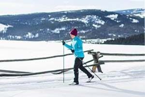 Nordic skiing in Big Sky Montana