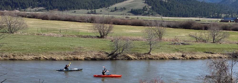 Kayak Rentals at Bearmouth Chalet & RV Park in Montana