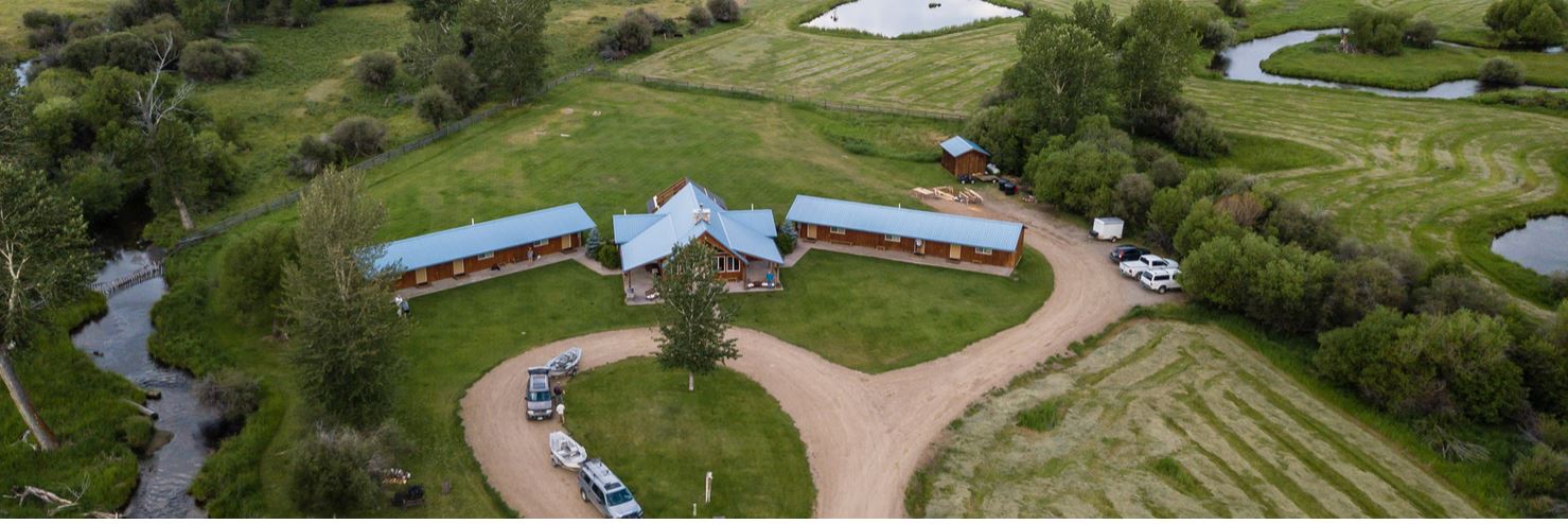 Fly Fishing lodge near the Ruby River in Montana